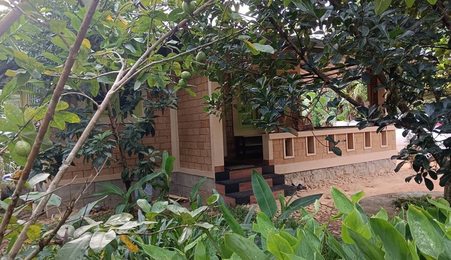 A tranquil, riverside earthen home for a comfortable and peaceful stay