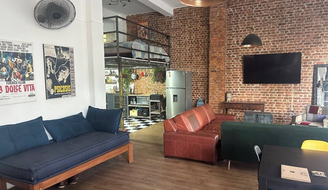A unique loft in the historic center of Rio de Janeiro.