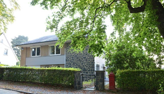 A villa perfectly situated in Spa, between the town centre and the forest.