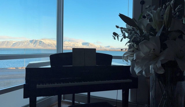 A wonderful flat with ocean view in centre of town