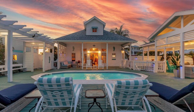 Abaco Surfside - Elegant Water View Home With Private Pool