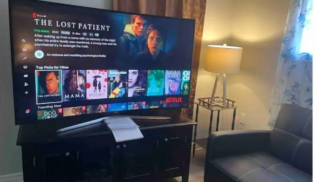 ABBY’S APT Suite , 1 Queen Bed , 65” Curved TV,