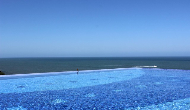 About the Sea: Like a Super-Ocean that doesn't rock.