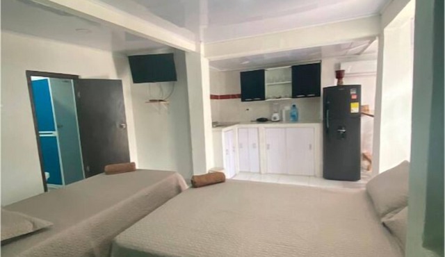 Accommodation facing the sea of seven colors