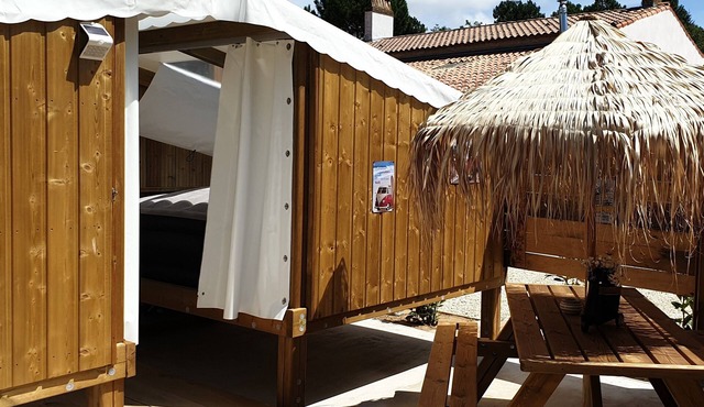 Accommodation eco lodge 2/4 pers close to the zoo and the beaches of the wild coast