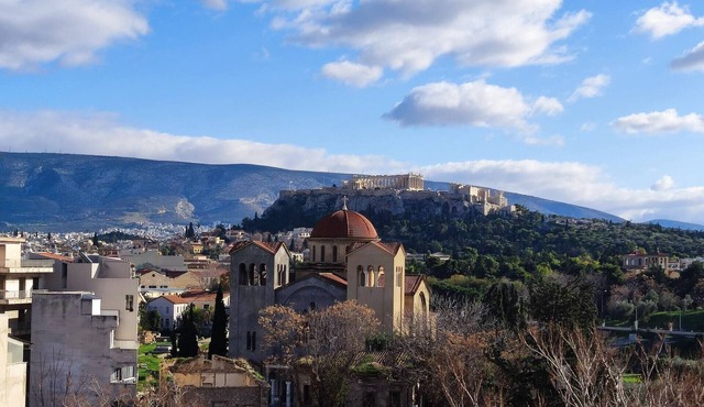 Acropolis from my bed