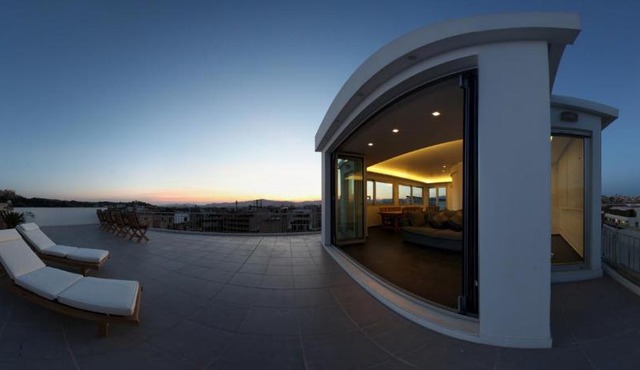 Acropolis Panorama View Penthouse with Private Terraces A Contemporary Parthenon