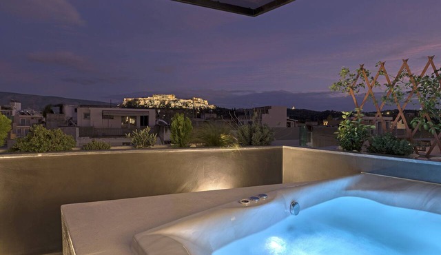 Acropolis View Jacuzzi Apartment