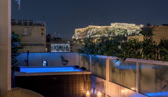 Acropolis View Plunge Pool Loft