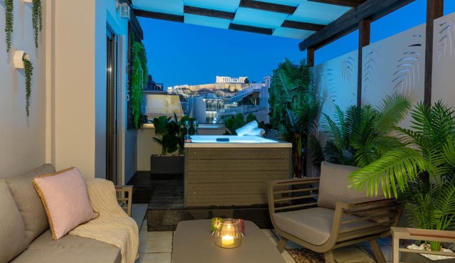 Acropolis View & Spa Penthouse apartment
