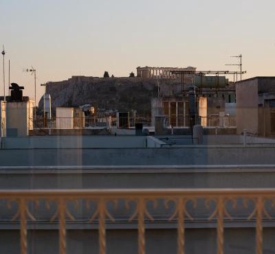 Acropolis View Studio 8th Floor Wake Up to the Parthenon