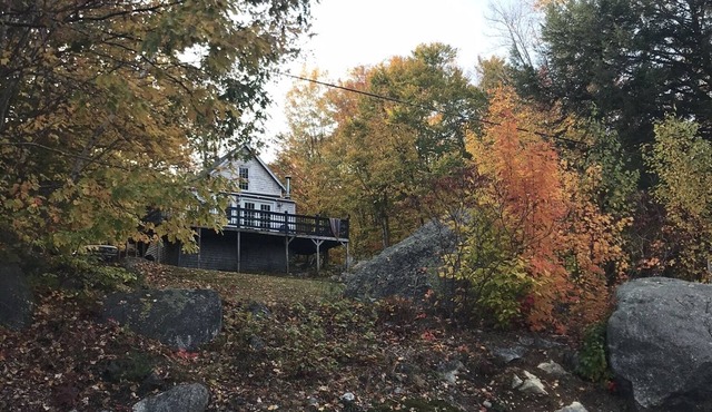 Adorable private cottage with lake views and access.