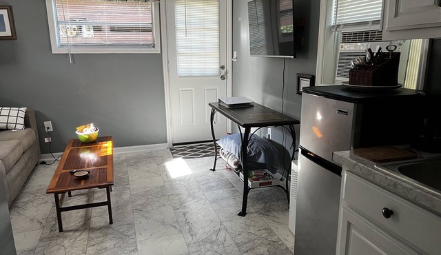 Adorable tiny home on a canal that leads to the beautiful St. John’s River.