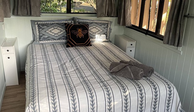 Adorned with friendly reminders that it’s safe to relax and just Bee Yourself