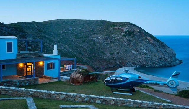 Aegea Blue Cycladic Resort | Grand Blue Villa with Sea View | Zorkos