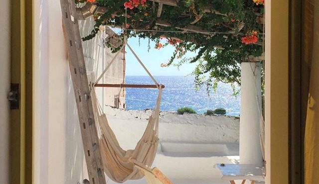 Aeolian islands, Stromboli, bright special, sophisticated house, beautiful sea v