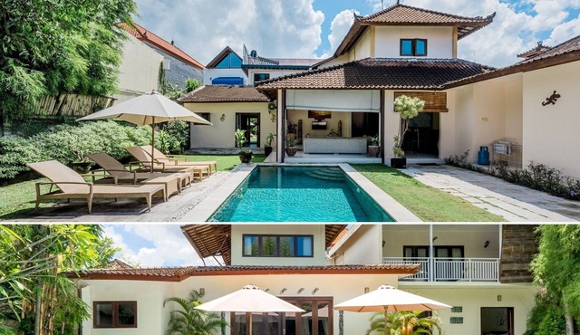 Affordable Spacious 9 BR Villa, Central Seminyak
