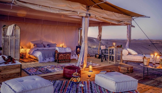 Agafay desert luxury camp