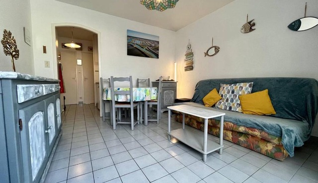 Agréable appartement 1 chambre proche plage avec parking à Oléron - FR-1-246A-189