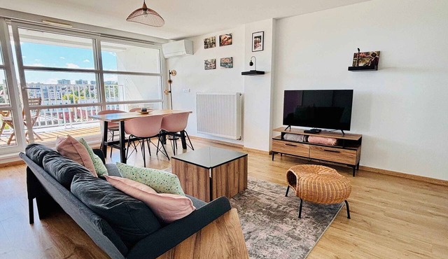 Air-conditioned apartment - 3 bedrooms