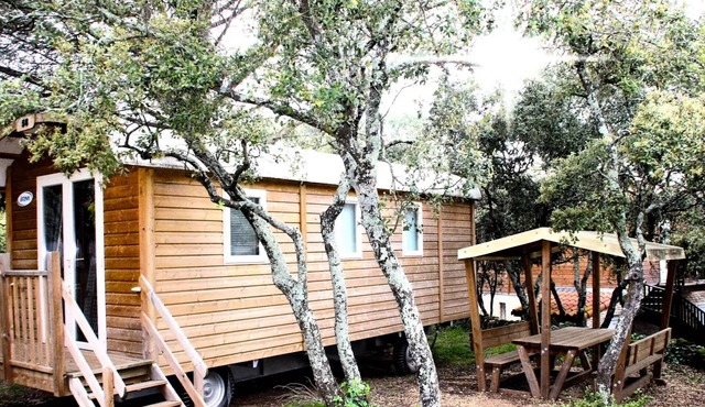 Air-Conditioned TRAILER - 2 bedrooms - 26.08 m²/Cigale, Grillon, Chardonnet, Mésange (sleeps 4)