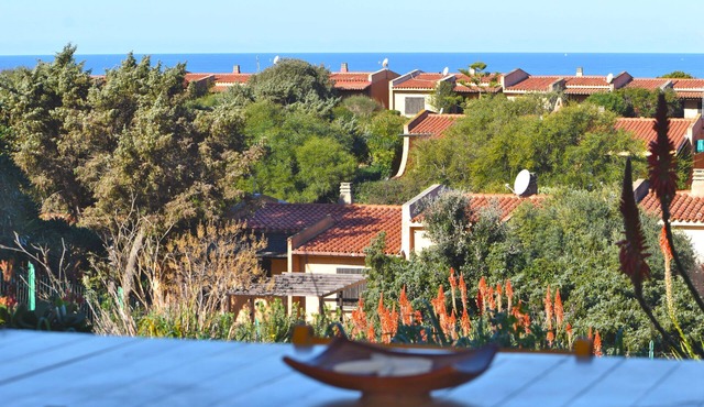 Air-conditioned villa with beautiful sea view
