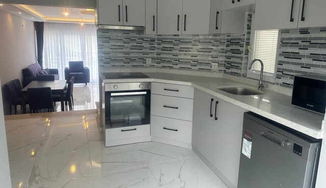 Alanya Beachfront Villa with 5 Oceanview Balconies