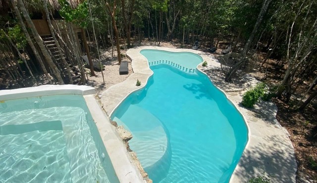 Aldea Maya-Ha Cabañas con cenotes