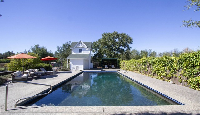 Alexander Valley Modern Farmhouse with Vintage Charm - Newly Renovated pool