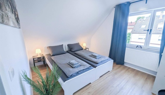 ALFA Stuttgart 3 rooms 6 beds apartment near Wasen