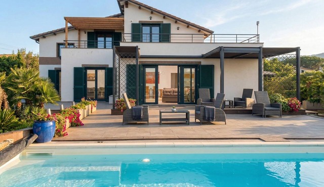 Alghero Spectacular sea view, for exclusive use, villa with private pool