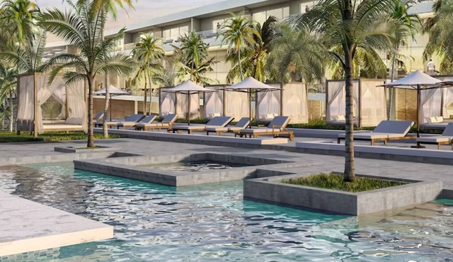 All-Inclusive Beachfront Escape w/Pools, Private Butler, Golf & Live Shows