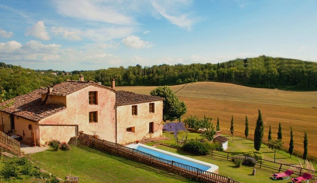 ALL PROPERTY 7BR - Charming Tuscan Villa with pool, hot tub, A/C,Siena 15 km