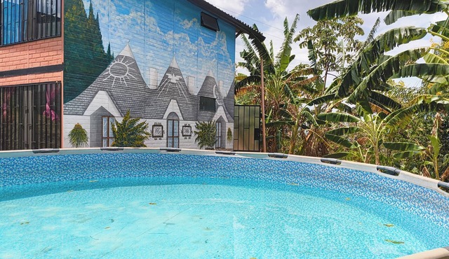 All the comforts in a two bedrooms apartment immersed in the Colombian nature