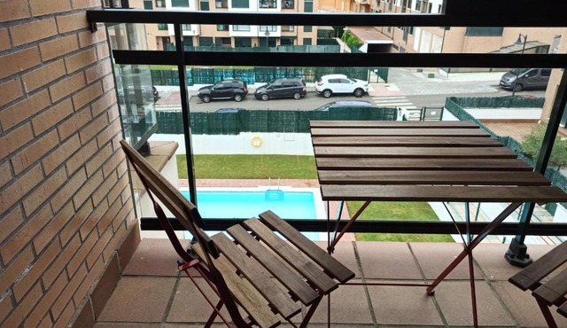 Alloru, apartamento con piscina la playa a 3 km VUT-2714-AS