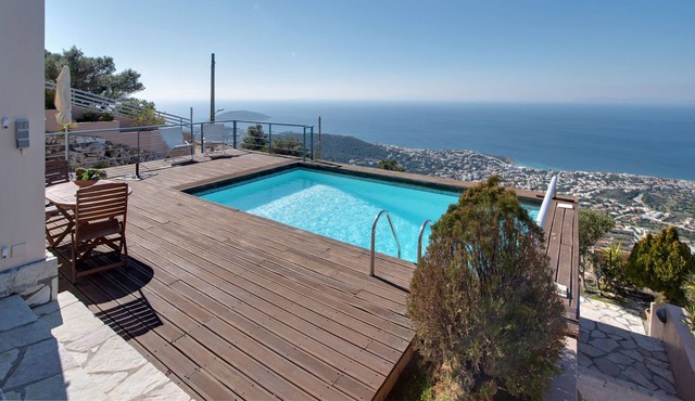 Alluring Villa in Saronida with Swimming Pool and Sea View