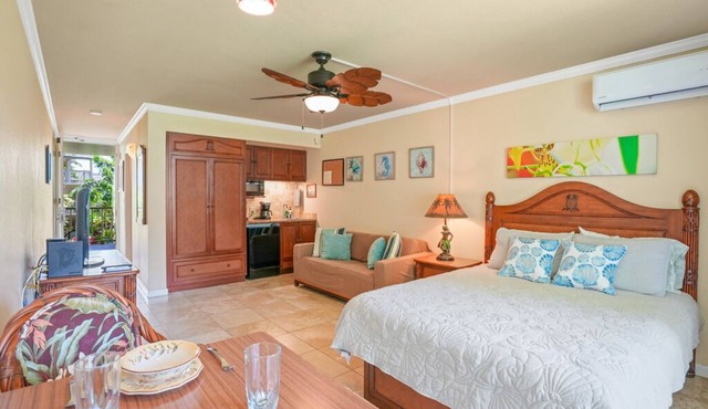 Aloha Condos, Islander on the Beach, Condo 216, Ocean View, AC