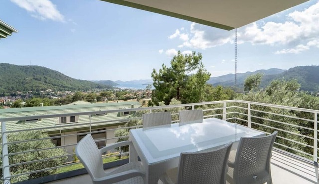 Amazing Duplex with a Fascinating View in Gocek