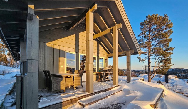 Amazing home in Eggedal with sauna