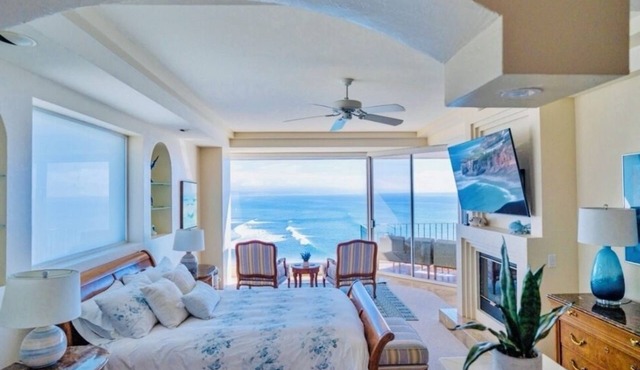 Amazing OCEANFRONT Views! 2HUGE Rosarito Condos/Entire Floor! Priv Beach SurfK38