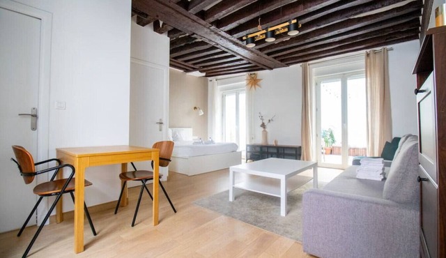 AmazingStudio#4pers#terrasse#Marais