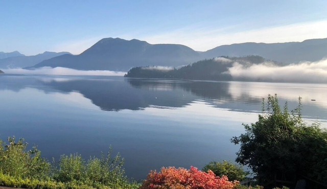 Among the most idyllic mountain and ocean-front views on earth. Literally.