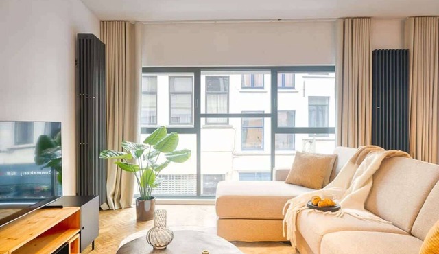 Ample 2-BR Apt in Antwerp