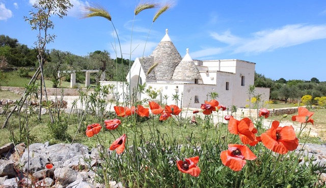 An Ancient Trullo With Pool Nestled With Views Over A Beautiful Private Valley
