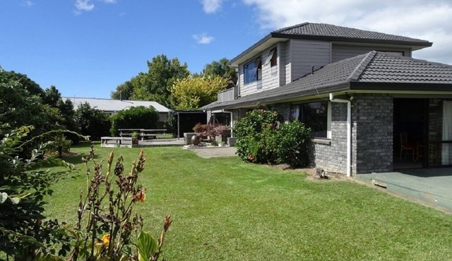An executive style home nestled in a quiet cul de sac .