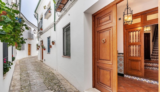 An extremely spacious and welcoming apartment in one of the magnificent white houses of this city.