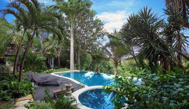 Ancient Grove One, 5 bedroom villa, Infinity pool, Ocean Views, Lush Gardens
