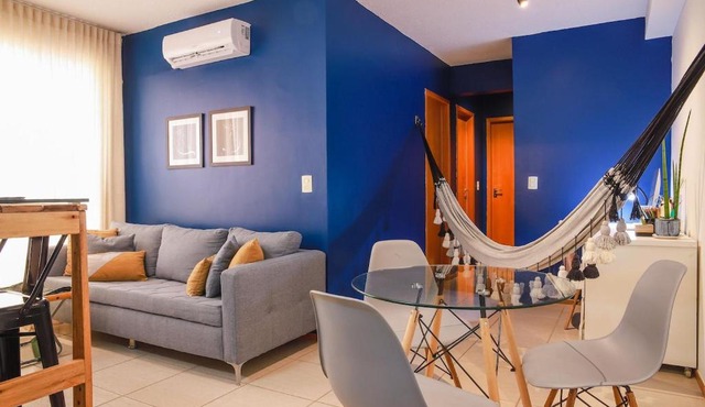 Apê de 3 quartos com ar-condicionado e Berço