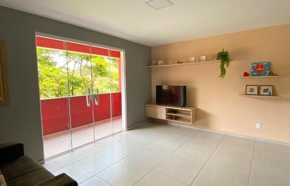 Ap 1 quarto e varanda em Ipiabas