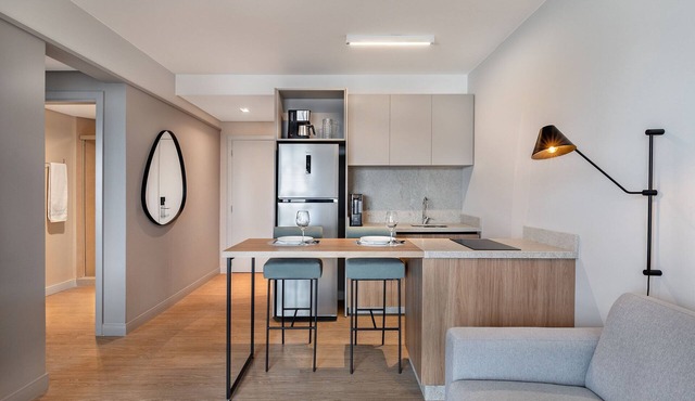 Apartamento 1 quarto com Garden